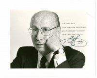 3z468 SAMMY CAHN signed 8x10 publicity still '85 portrait of the musician with cool inscription!