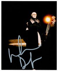 3z586 WILLEM DAFOE signed color 8x10 REPRO still '01 in costume from Shadow of the Vampire!