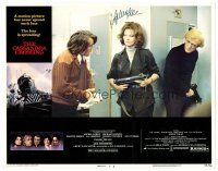 3z034 CASSANDRA CROSSING signed LC #7 '77 by Sophia Loren, who's with Martin Sheen & Richard Harris