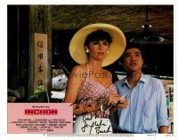 3z067 INCHON signed LC #5 '82 by Jacqueline Bisset, who's super sexy in halter top!