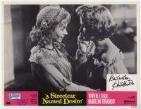 3z107 STREETCAR NAMED DESIRE signed LC R70 by Kim Hunter, who's close up with Vivien Leigh!