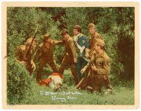 3z053 FRONTIER RANGERS signed LC #5 '59 by Buddy Ebsen, who's with soldiers over Redcoat!