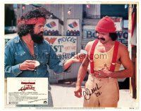 3z116 UP IN SMOKE signed LC #4 '78 by Cheech Marin, who's staring at Tommy Chong's paper!