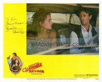 3z120 WANDA NEVADA signed LC #7 '79 by Brooke Shields, who's riding in a car with Peter Fonda!