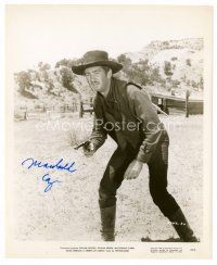 3z394 MACDONALD CAREY signed 8x10 still '49 youthful cowboy portrait from Streets of Laredo!