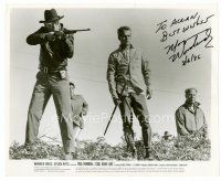 3z400 MORGAN WOODWARD signed 8x10 still '67 as man with no eyes by Paul Newman in Cool Hand Luke!