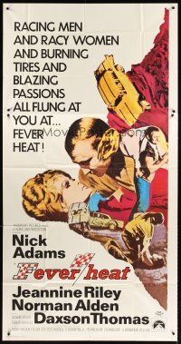 4a398 FEVER HEAT 3sh '68 racing men, racy women, burning tires & blazing passions flung at you!