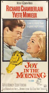 4a418 JOY IN THE MORNING 3sh '65 best close up of Richard Chamberlain & Yvette Mimieux!