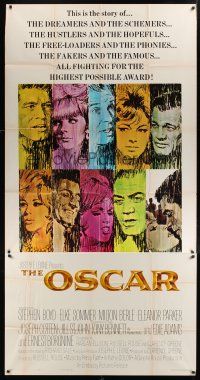 4a444 OSCAR 3sh '66 Stephen Boyd & Elke Sommer race for Hollywood's highest award, Terpning art!
