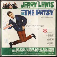 4a612 PATSY 6sh '64 wacky image of star & director Jerry Lewis hanging from strings like a puppet!