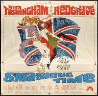 4a632 SMASHING TIME 6sh '68 sexy Rita Tushingham & Lynn Redgrave go stark mod in swinging London!