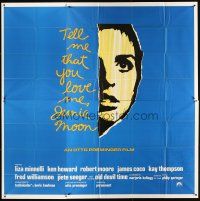 4a645 TELL ME THAT YOU LOVE ME JUNIE MOON int'l 6sh '70 Otto Preminger, art of Liza Minnelli!