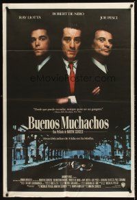 4a824 GOODFELLAS Argentinean '90 Robert De Niro, Joe Pesci, Ray Liotta, Martin Scorsese classic!