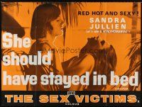 4a084 LET ME LOVE YOU/SEX VICTIMS British quad '70s red hot sexy double-bill!