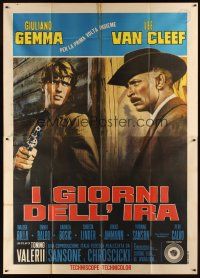 4a136 DAY OF ANGER Italian 2p '67 I giorni dell'ira, Lee Van Cleef, Gemme, spaghetti western!