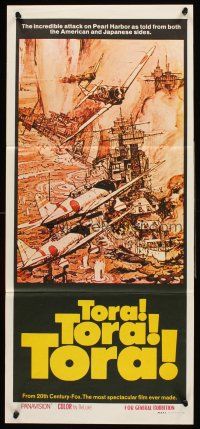 4b432 TORA TORA TORA Aust daybill '70 the re-creation of the incredible attack on Pearl Harbor!