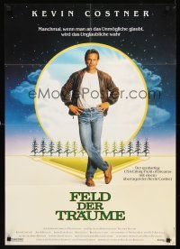 4b073 FIELD OF DREAMS German '89 Kevin Costner baseball classic, if you build it, they will come!