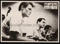 4b635 LET'S GET LOST German LC '89 Bruce Weber, great image of Chet Baker & band!