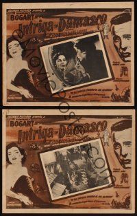 4b549 SIROCCO 2 Mexican LC '51 Humphrey Bogart goes beyond Casablanca, sexy Marta Toren!