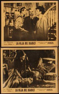 4b476 LA FILLE DU DIABLE 4 Argentinean LC '46 gangster Fresnay gets involved with evil teen!