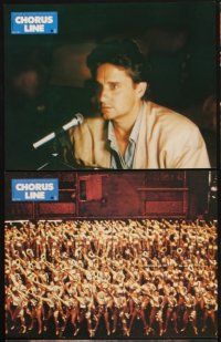 4b675 CHORUS LINE 12 French LCs '85 Michael Douglas, Alyson Reed, directed by Richard Attenborough!
