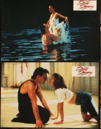 4b934 DIRTY DANCING 7 French LCs '87 great imges of Patrick Swayze & sexy Jennifer Grey!