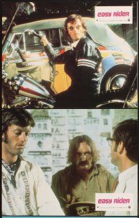 4b949 EASY RIDER 6 style B French LCs '69 Peter Fonda, motorcycle biker classic, Dennis Hopper!
