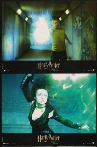 4b955 HARRY POTTER & THE ORDER OF THE PHOENIX 6 French LCs '07 Ralph Fiennes, Helena Bonham Carter!