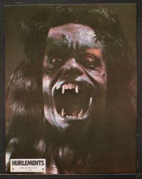4b863 HOWLING 8 French LCs '81 great image of Belinda Balaski & the werewolf monster!