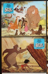 4b801 JUNGLE BOOK 9 style A French LCs R70s Walt Disney cartoon classic, great images!