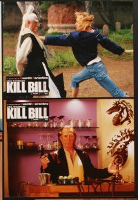 4b764 KILL BILL: VOL. 2 10 French LCs '04 Uma Thurman, David Carradine, Quentin Tarantino