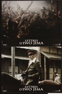 4b962 LETTERS FROM IWO JIMA 6 French LCs '07 Best Picture nominee directed by Eastwood!