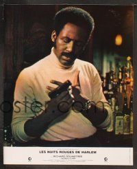 4b902 SHAFT 8 style B French LCs '71 great images of tough detective Richard Roundtree!