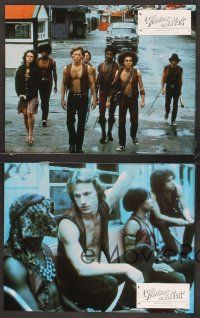 4b928 WARRIORS 8 French LCs '79 directed by Walter Hill, Michael Beck, future teen gangs!