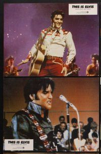4b563 THIS IS ELVIS 13 French LCs '81 Elvis Presley rock 'n' roll biography, images of The King!