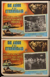 4b545 FROM HERE TO ETERNITY 6 Mexican LC R60s Burt Lancaster, Deborah Kerr, Sinatra, Clift!