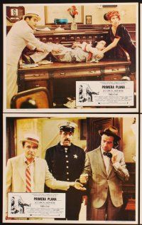 4b528 FRONT PAGE 8 Mexican LC '75 Jack Lemmon & Walter Matthau, directed by Billy Wilder!