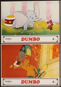 4b487 DUMBO 12 Spanish LCs R80s wonderful images from Walt Disney circus elephant classic!