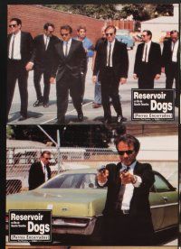 4b508 RESERVOIR DOGS 8 Spanish LCs '92 Quentin Tarantino, Harvey Keitel, Steve Buscemi, Chris Penn!