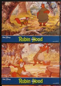 4b494 ROBIN HOOD 12 Spanish LCs '73 Walt Disney's cartoon version, the way it REALLY happened!