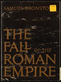 4c053 FALL OF THE ROMAN EMPIRE program '64 Anthony Mann, Sophia Loren, lots of great content!