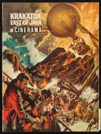 4c060 KRAKATOA EAST OF JAVA program '69 the day that shook the Earth to its core, Cinerama!