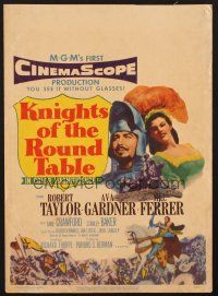 4c004 KNIGHTS OF THE ROUND TABLE WC '54 Robert Taylor as Lancelot, sexy Ava Gardner as Guinevere!