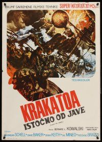 4c115 KRAKATOA EAST OF JAVA Yugoslavian '69 the day that shook the Earth to its core in Cinerama!