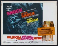 4d134 DR. JEKYLL & SISTER HYDE 1/2sh '72 sexual transformation of man to woman takes place!