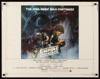 4d141 EMPIRE STRIKES BACK 1/2sh '80 George Lucas, GWTW style artwork by Roger Kastel!