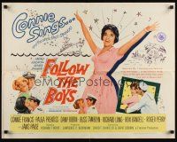 4d155 FOLLOW THE BOYS 1/2sh '63 Connie Francis sings and the whole Navy fleet swings!