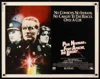 4d158 FORT APACHE THE BRONX 1/2sh '81 Paul Newman, Edward Asner & Ken Wahl as New York City cops!