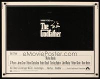 4d175 GODFATHER 1/2sh '72 Marlon Brando & Al Pacino in Francis Ford Coppola crime classic!