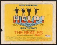 4d197 HELP 1/2sh '65 great image of The Beatles, John, Paul, George & Ringo, rock & roll classic!
